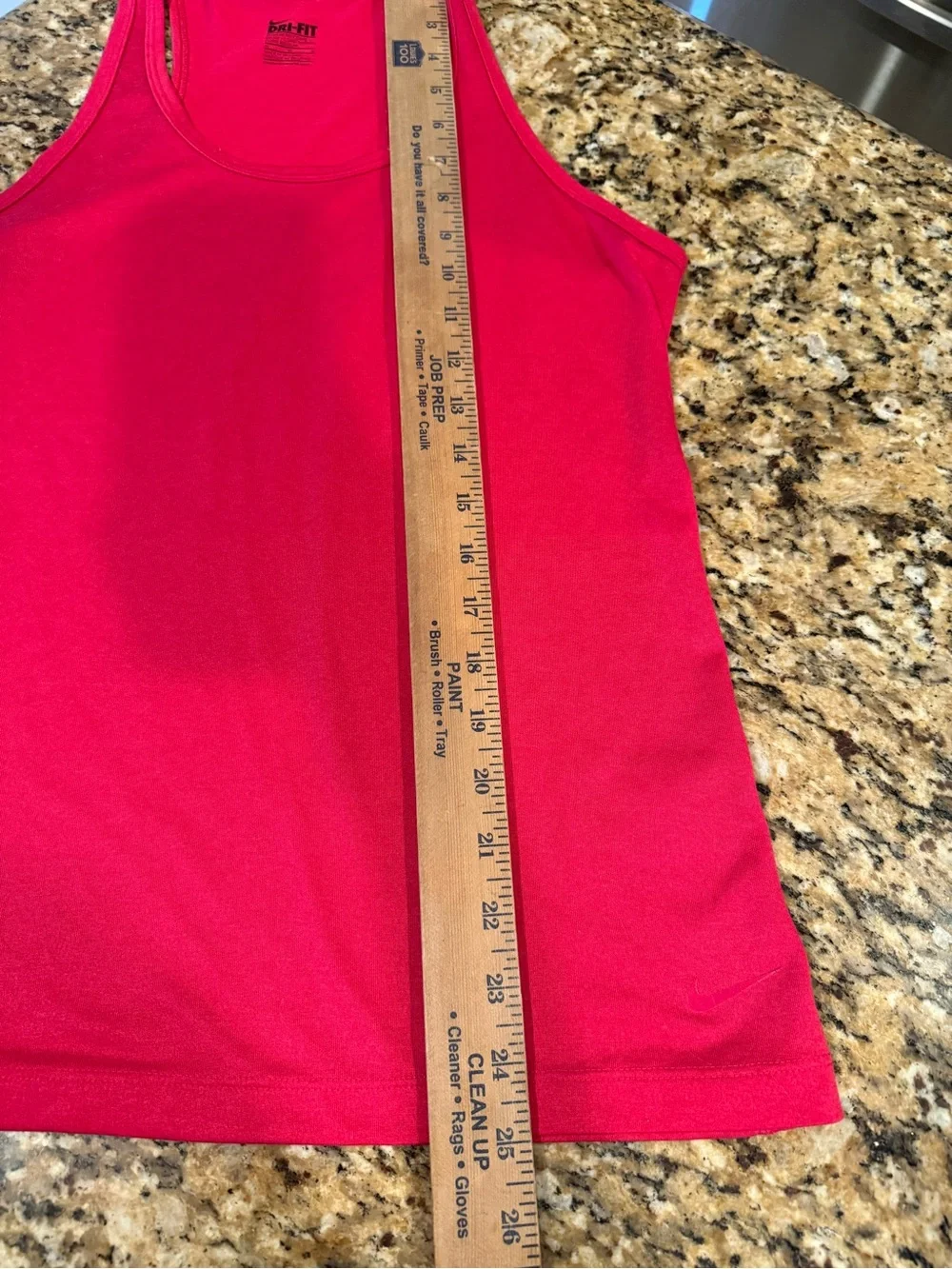Nike pink Dri-FIT racerback tank top lightweight sweatwicking performance medium